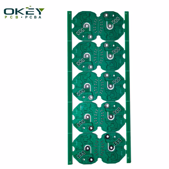 Placa de circuito impreso, montaje multicapa de aluminio rígido multicapa de doble cara, LED Fr4, PCB de doble cara con dedo dorado Flexible